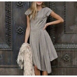 Mia joy marli dress in bronze.  Size M